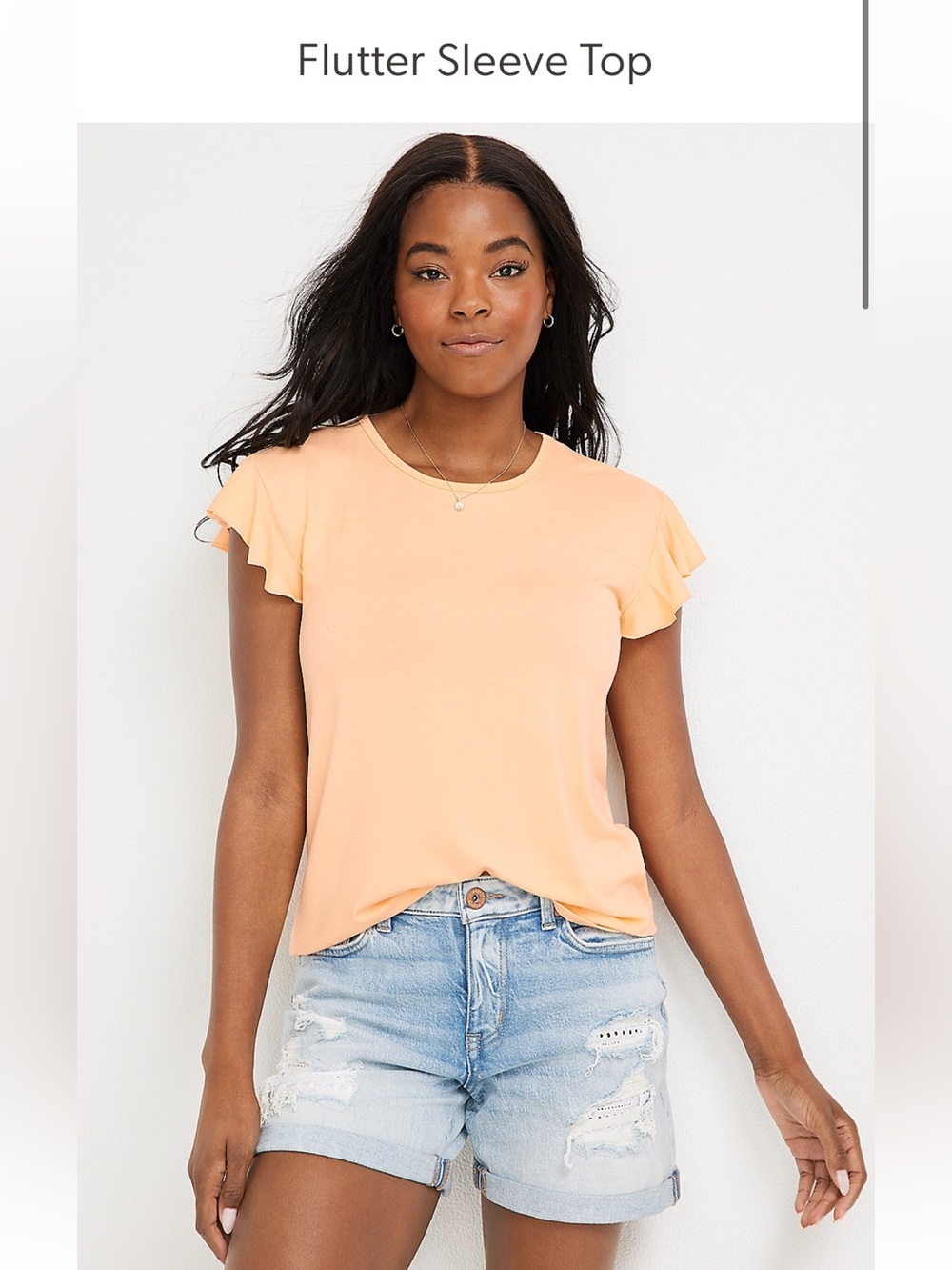 🆕 NWT Maurices Flutter Sleeve Tee